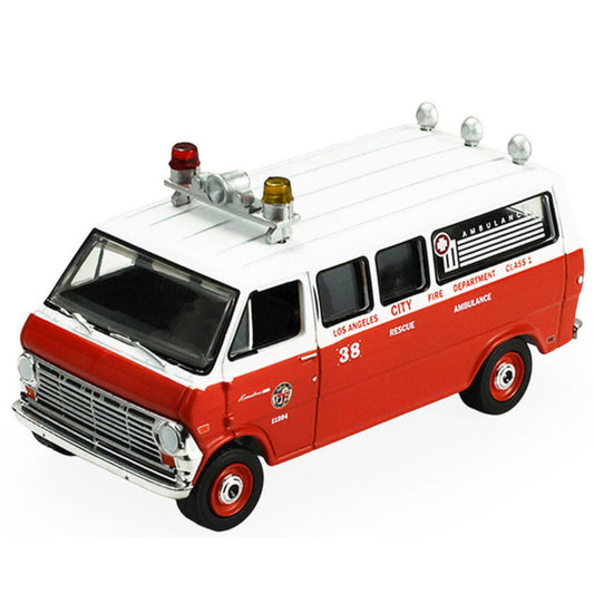 1969 Ford Econoline Ambulance Los Angeles Fire Department Greenlight