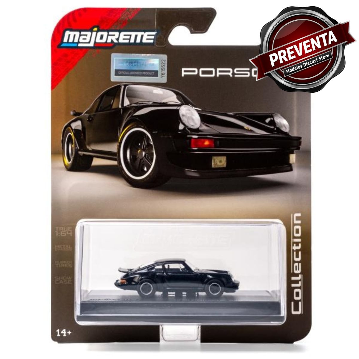 1975 Porsche 930 Turbo Black Majorette (Pre-order)