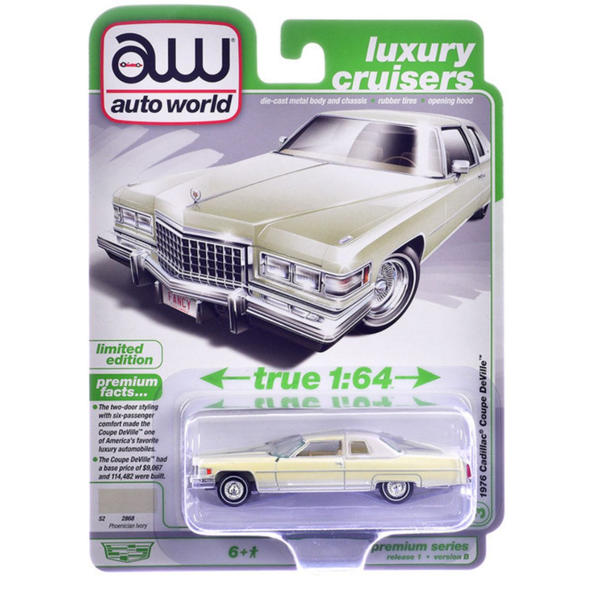 1976 Cadillac Coupe DeVille Phoenician Ivory Auto World