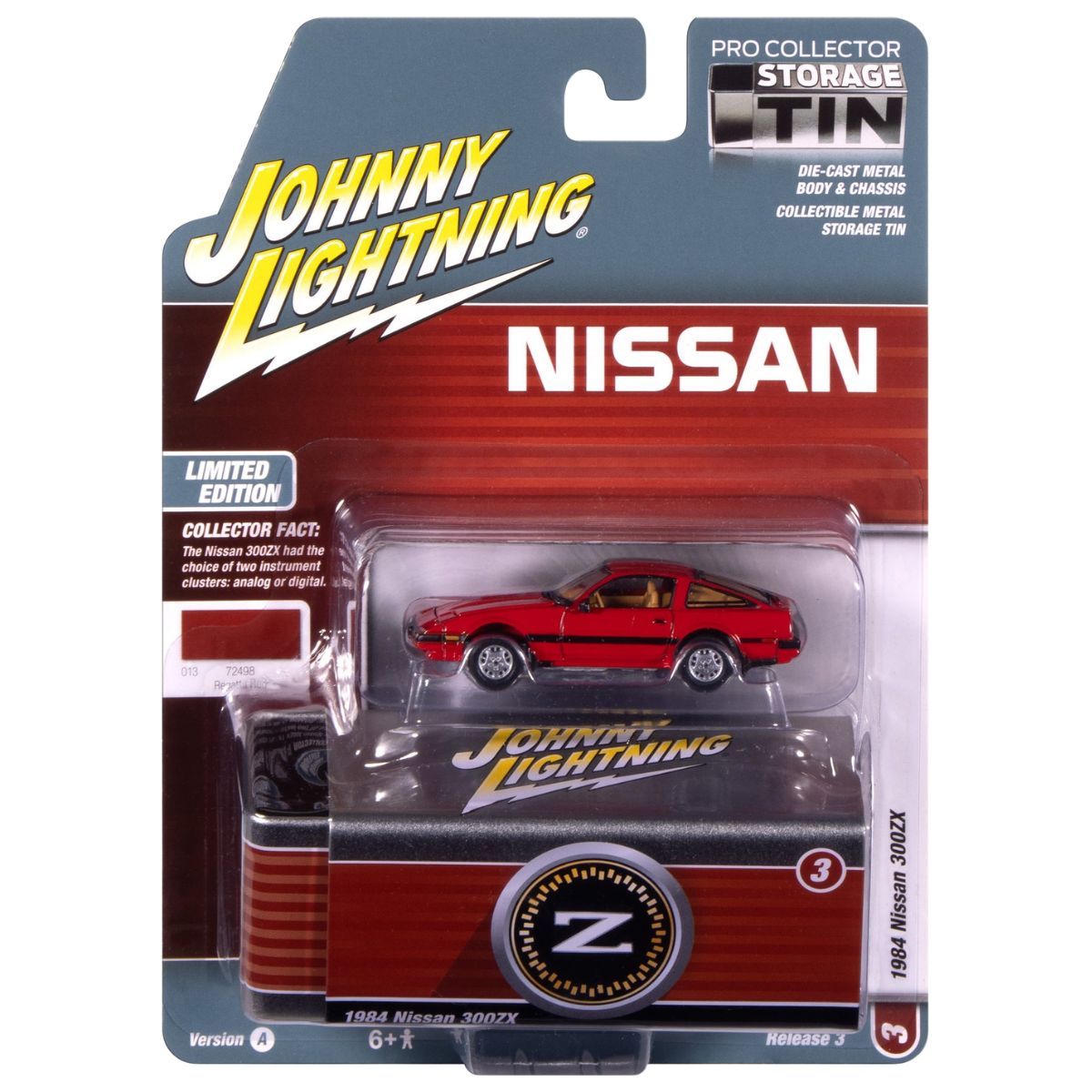 1984 Nissan 300zx Regatta Red Johnny Lightning