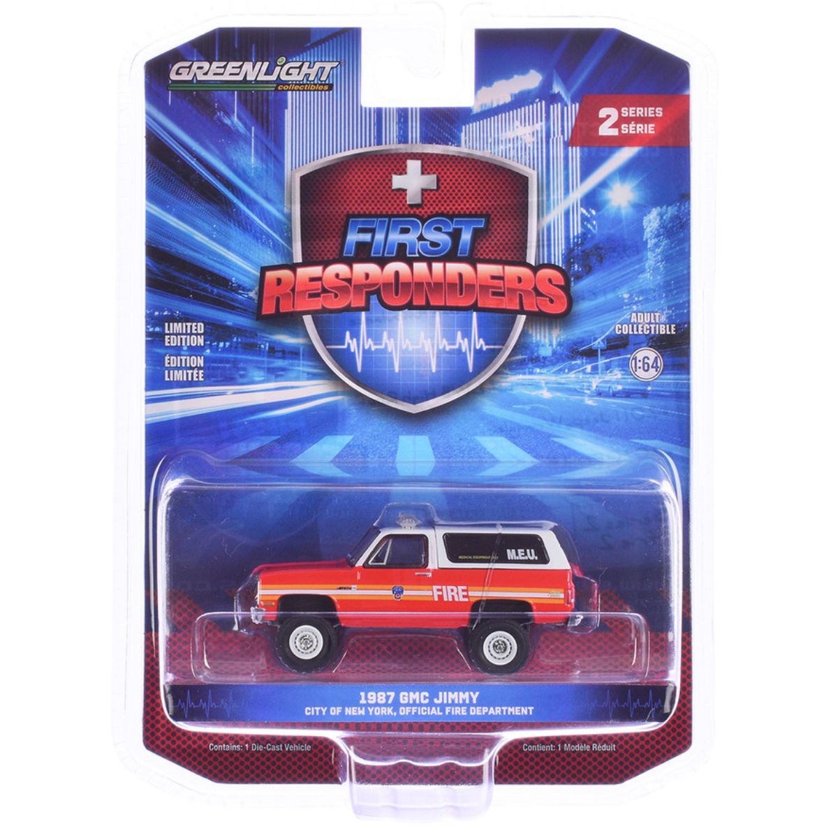 1987 GMC Jimmy FDNY Greenlight