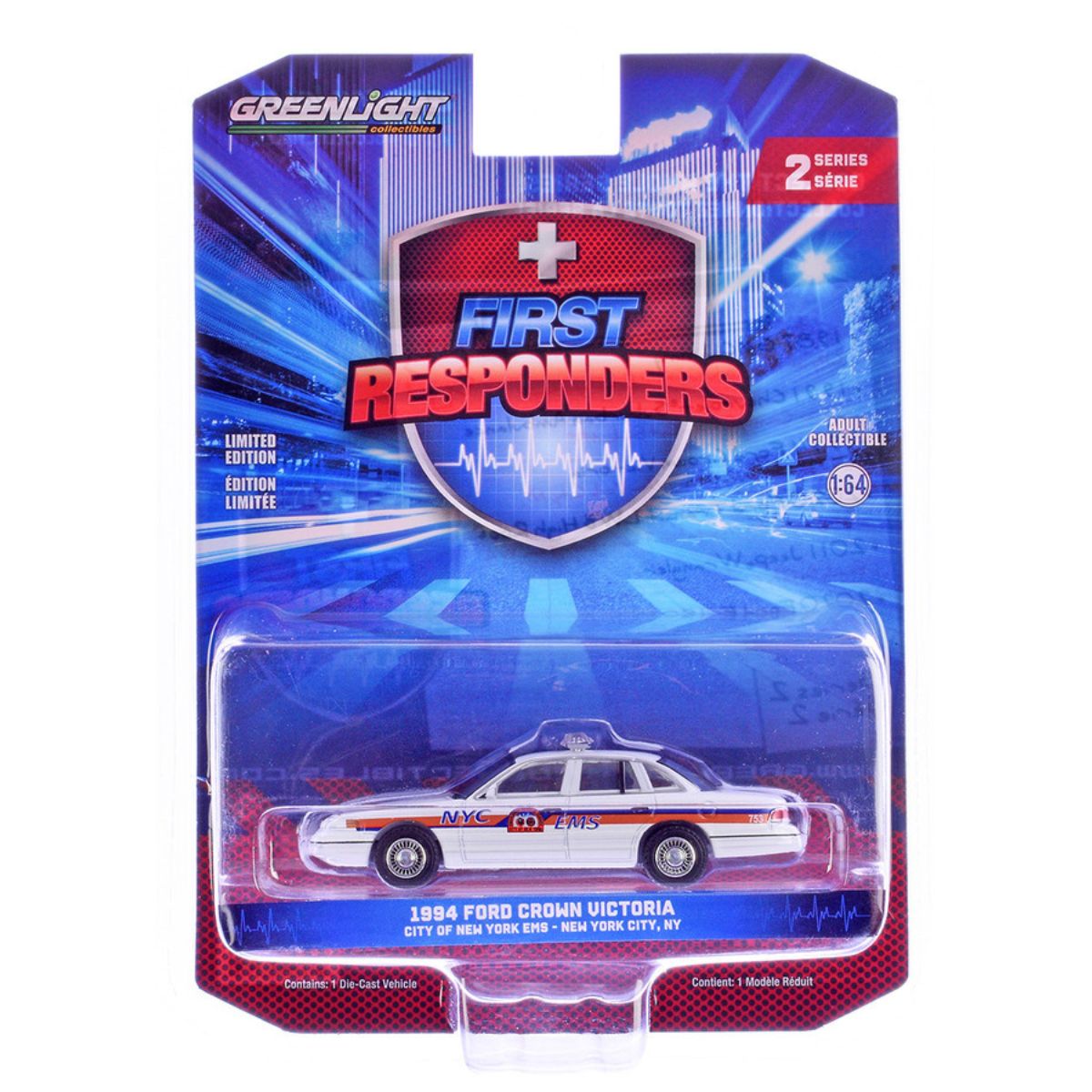 1994 Ford Crown Victoria EMS New York City Greenlight