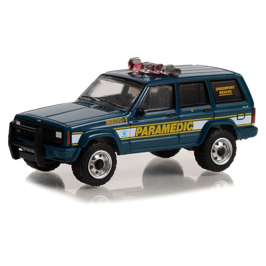 1998 Jeep Cherokee Greenport Rescue Squad Paramedic Greenlight
