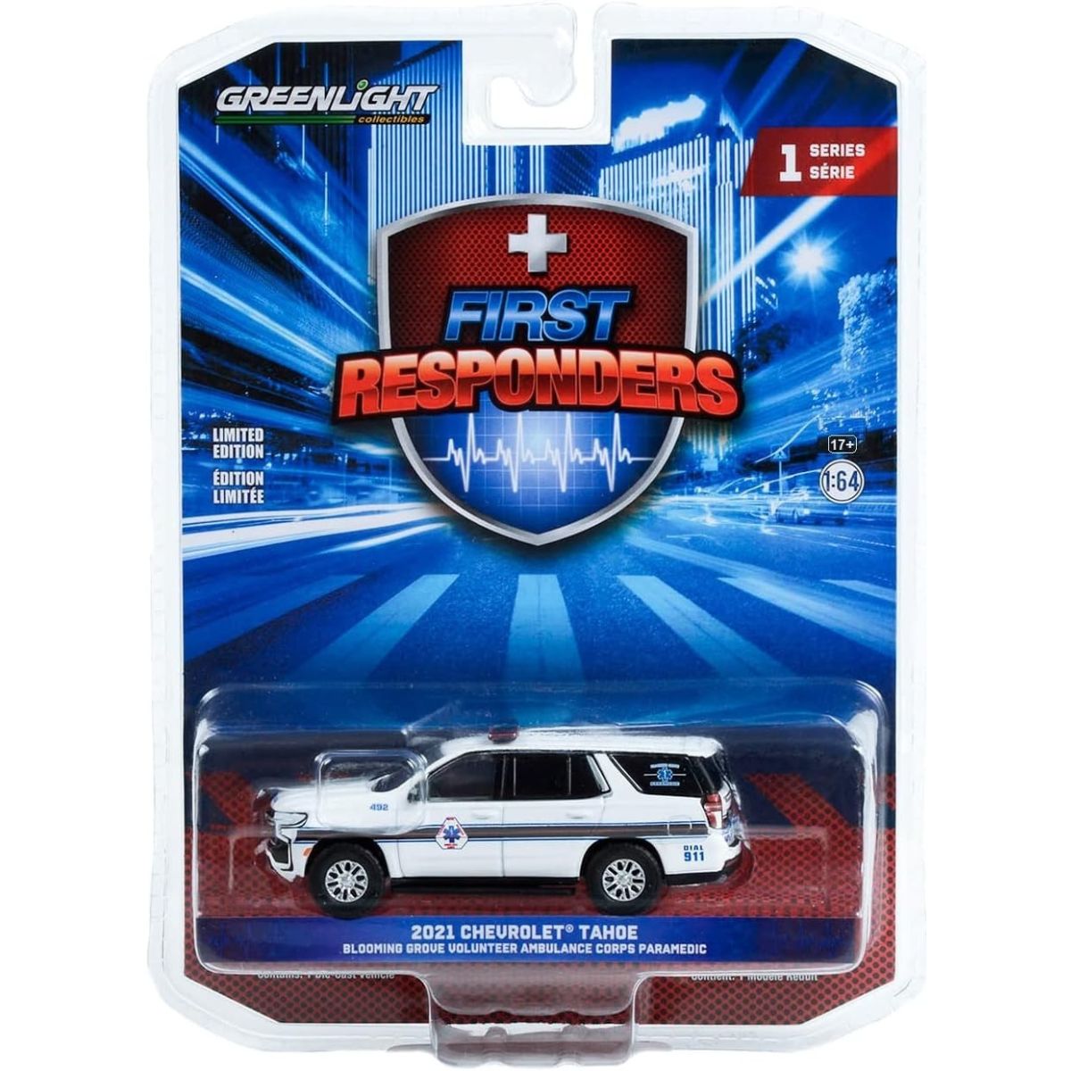 2021 Chevrolet Tahoe Blooming Grove Volunteer Ambulance Corps Paramedic Greenlight