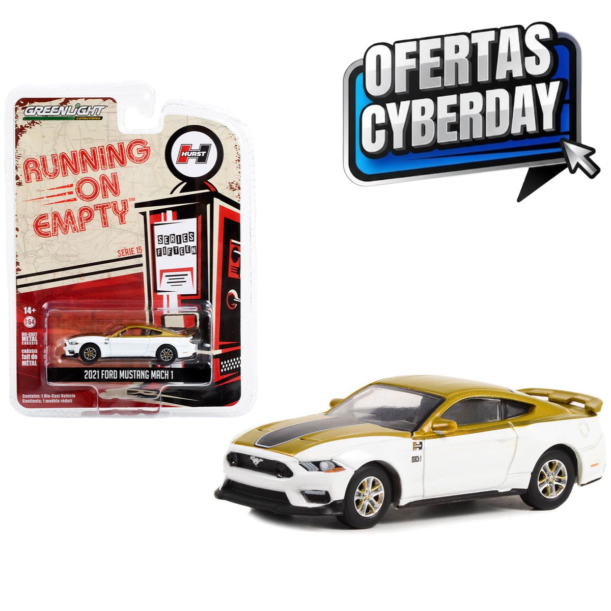 2021 Ford Mustang Mach 1 Hurst Performance Greenlight (Cyberday)