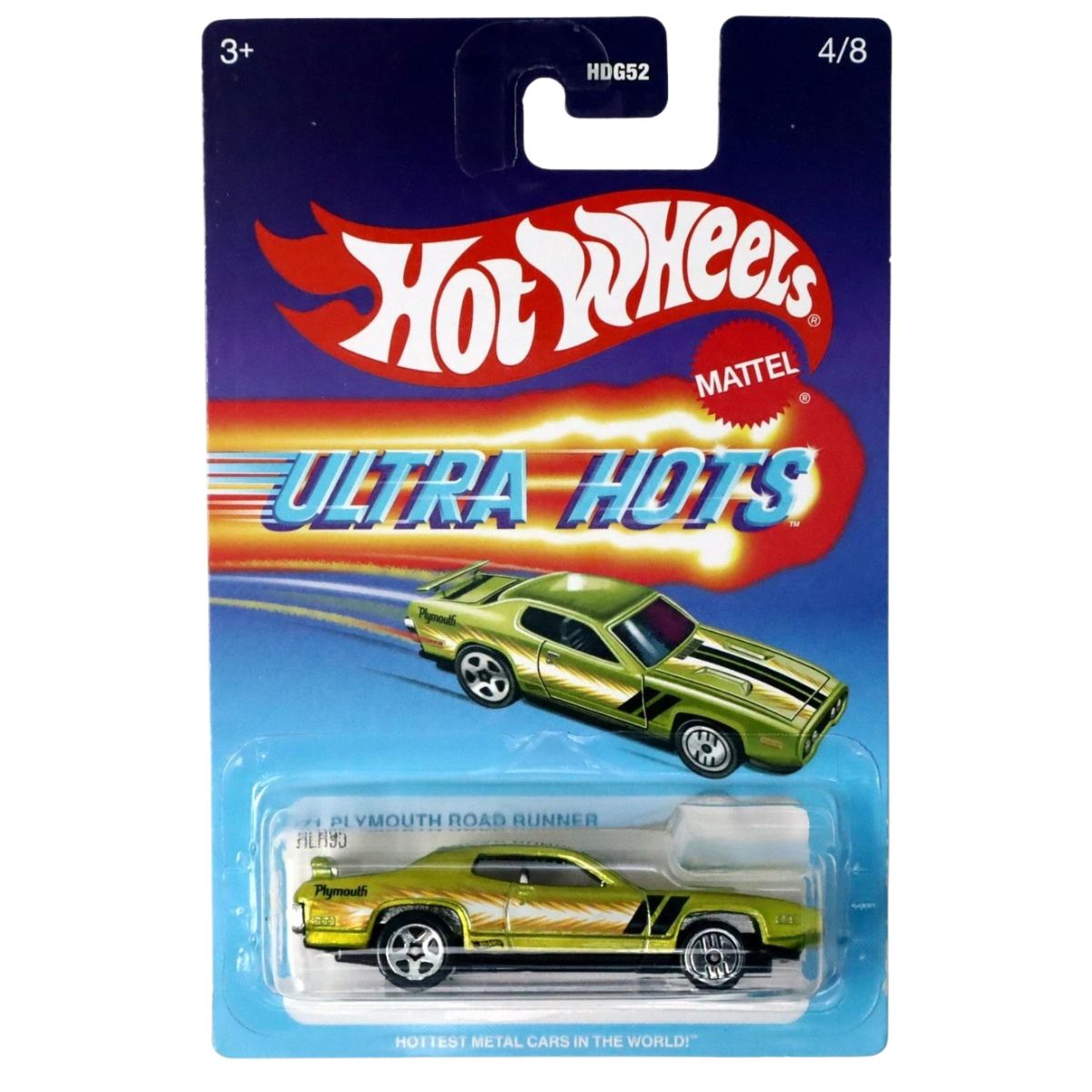 71 Plymouth Road Runner Ultra Hots 4/8 Hot Wheels
