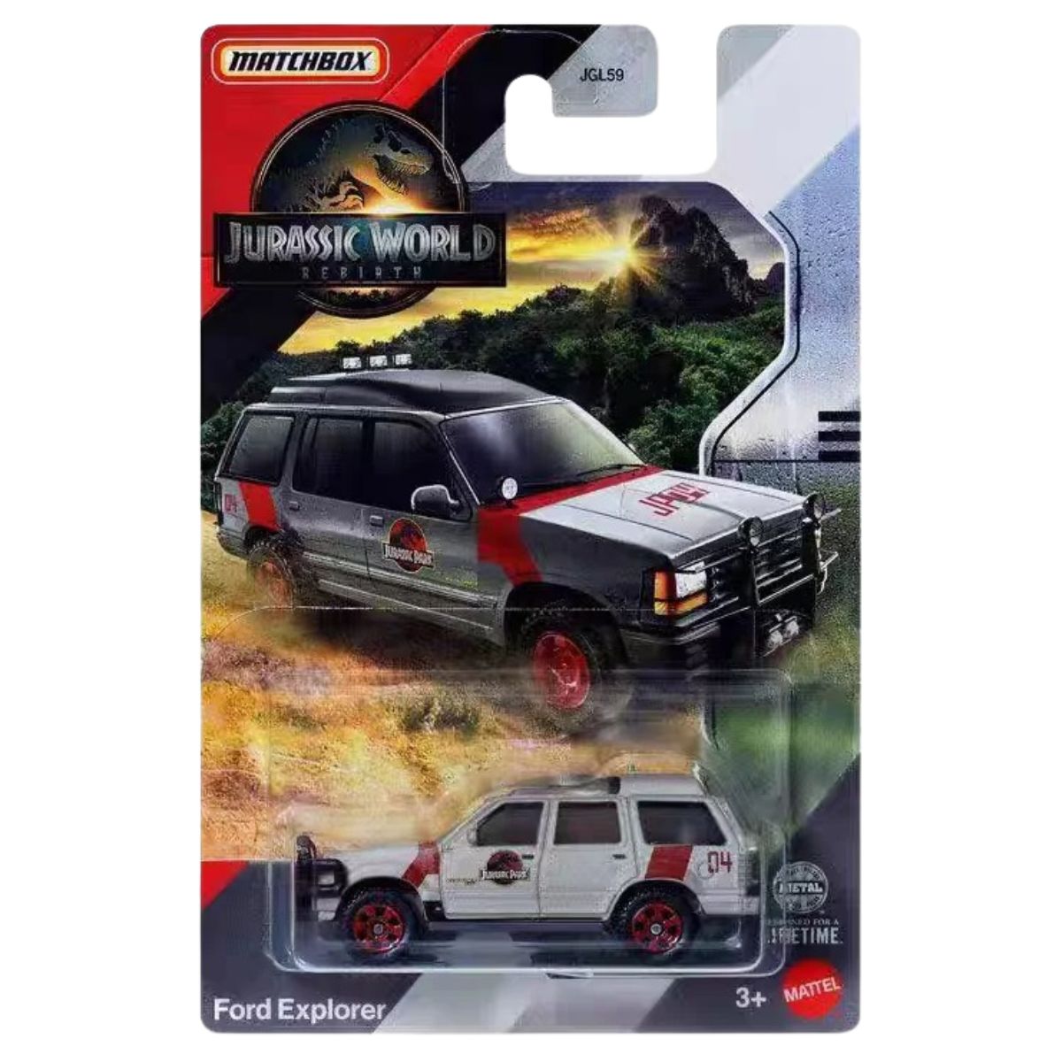 Ford Explorer Jurassic World Rebirth Matchbox