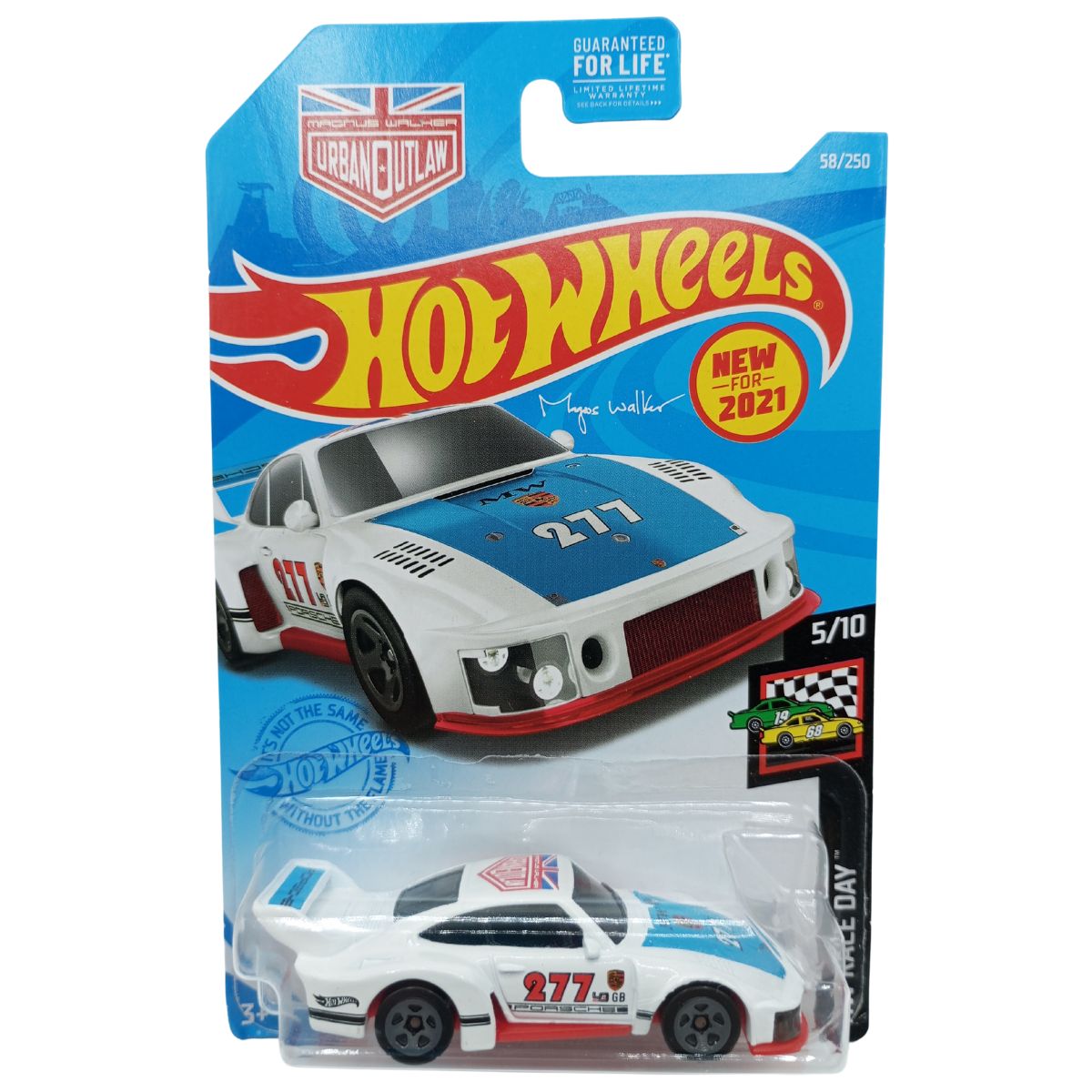 Porsche 935 #277 Azul 58/250 HW Race Day New For 2021 Hot Wheels