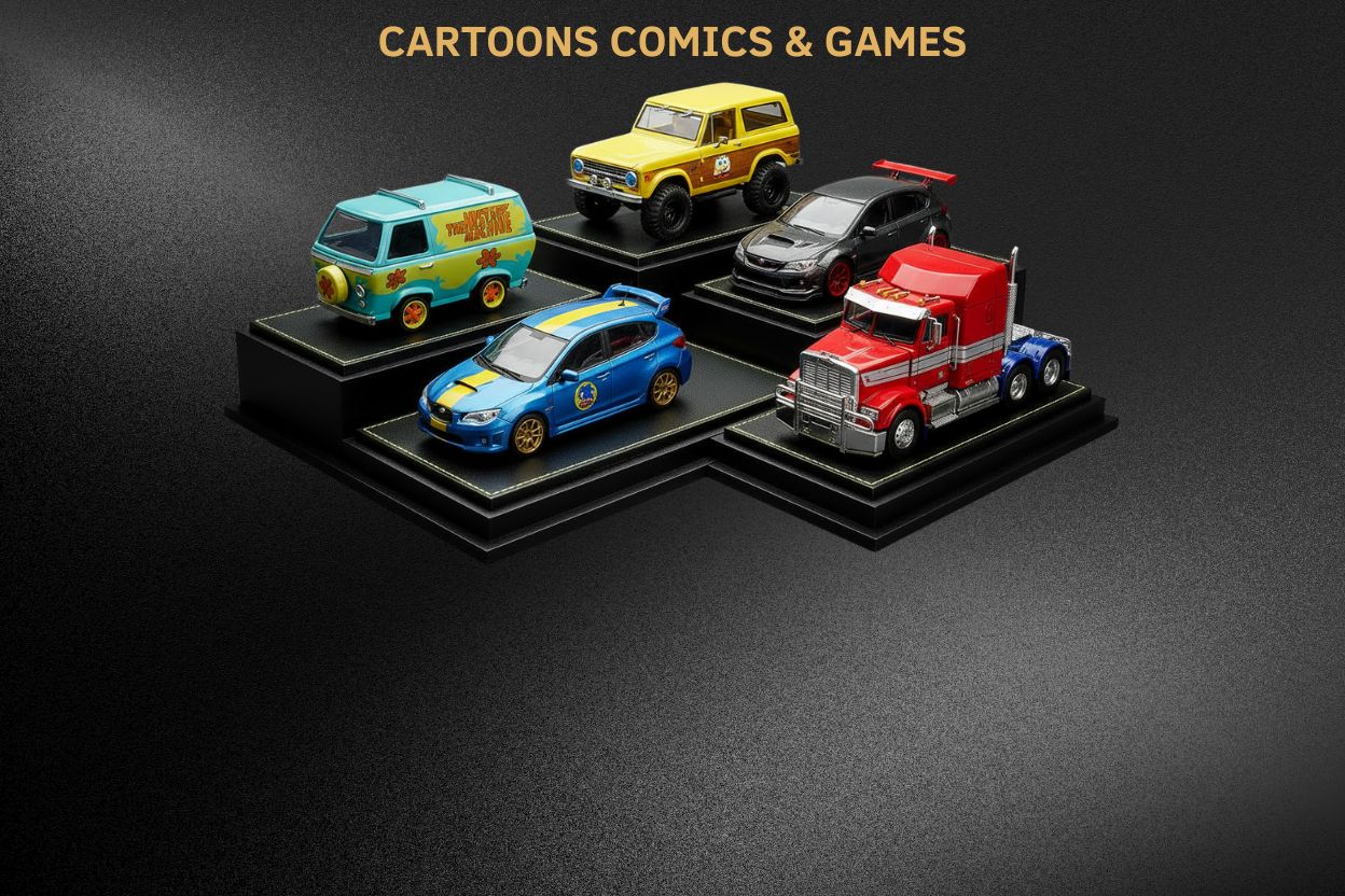 Cartoons Comics & Games