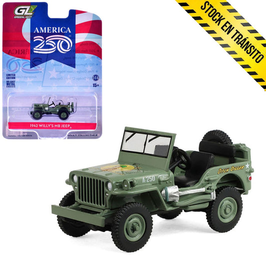 1942 Willy’s MB America 250 Edition Greenlight