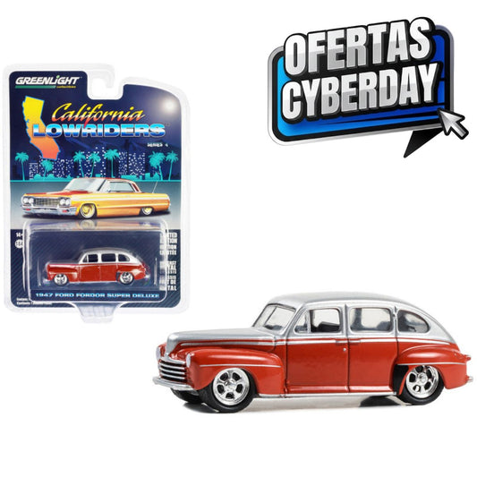 1947 Ford Fordor Super Deluxe Lowrider Greenlight (Cyberday)