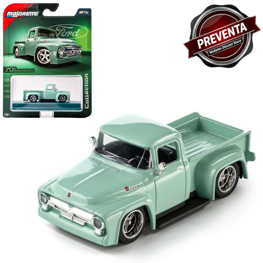 1956 Ford F-100 Light Green Collection Majorette (Preventa)