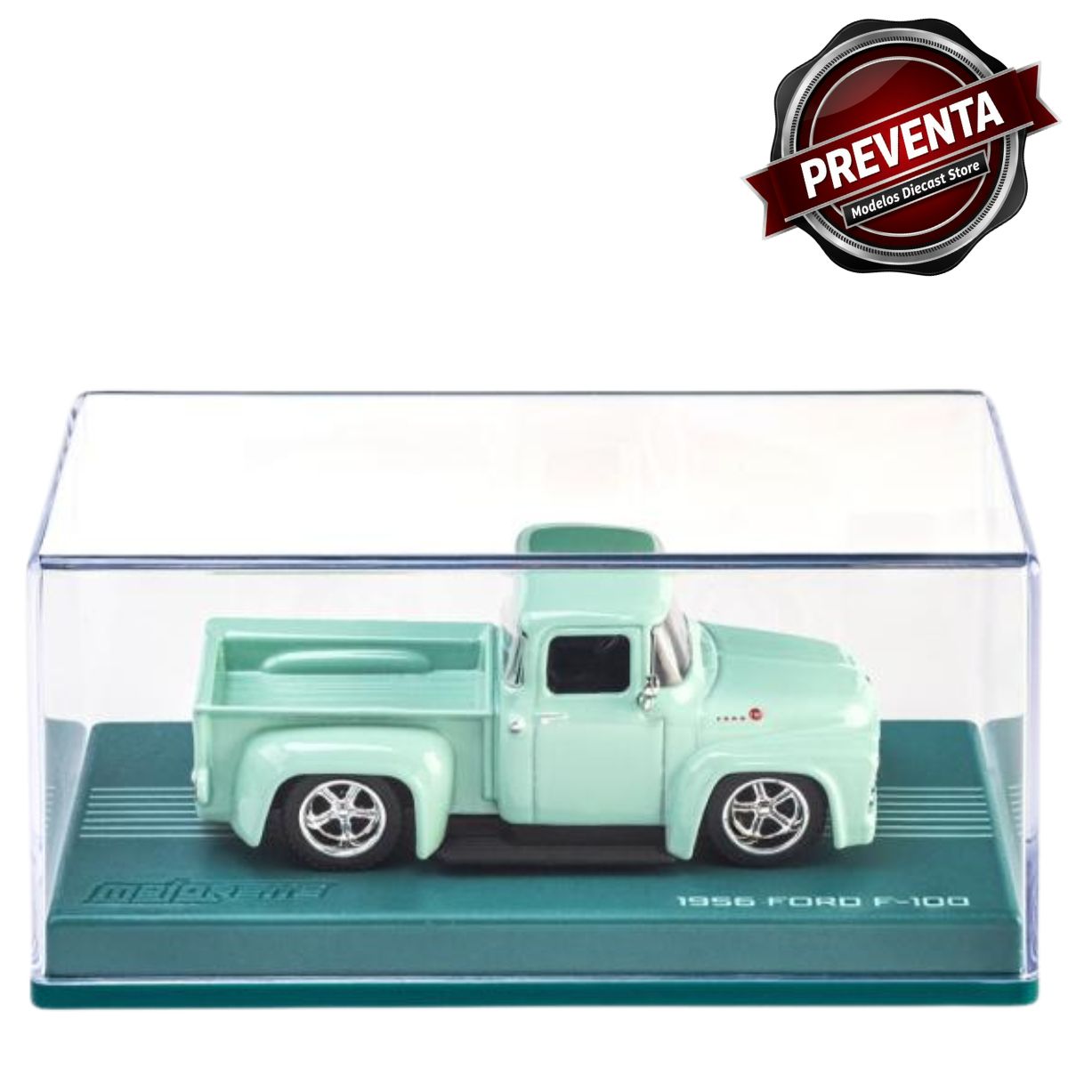 1956 Ford F-100 Light Green Collection Majorette (Preventa)