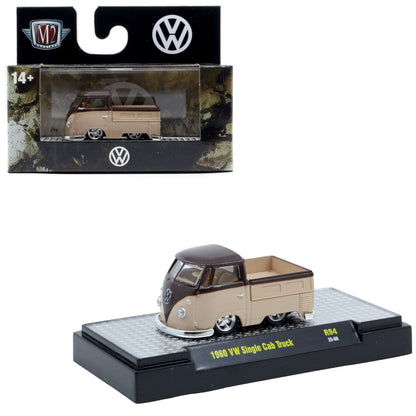 1960 Volkswagen Single Cab Pickup Truck Tan Brown M2 Machines