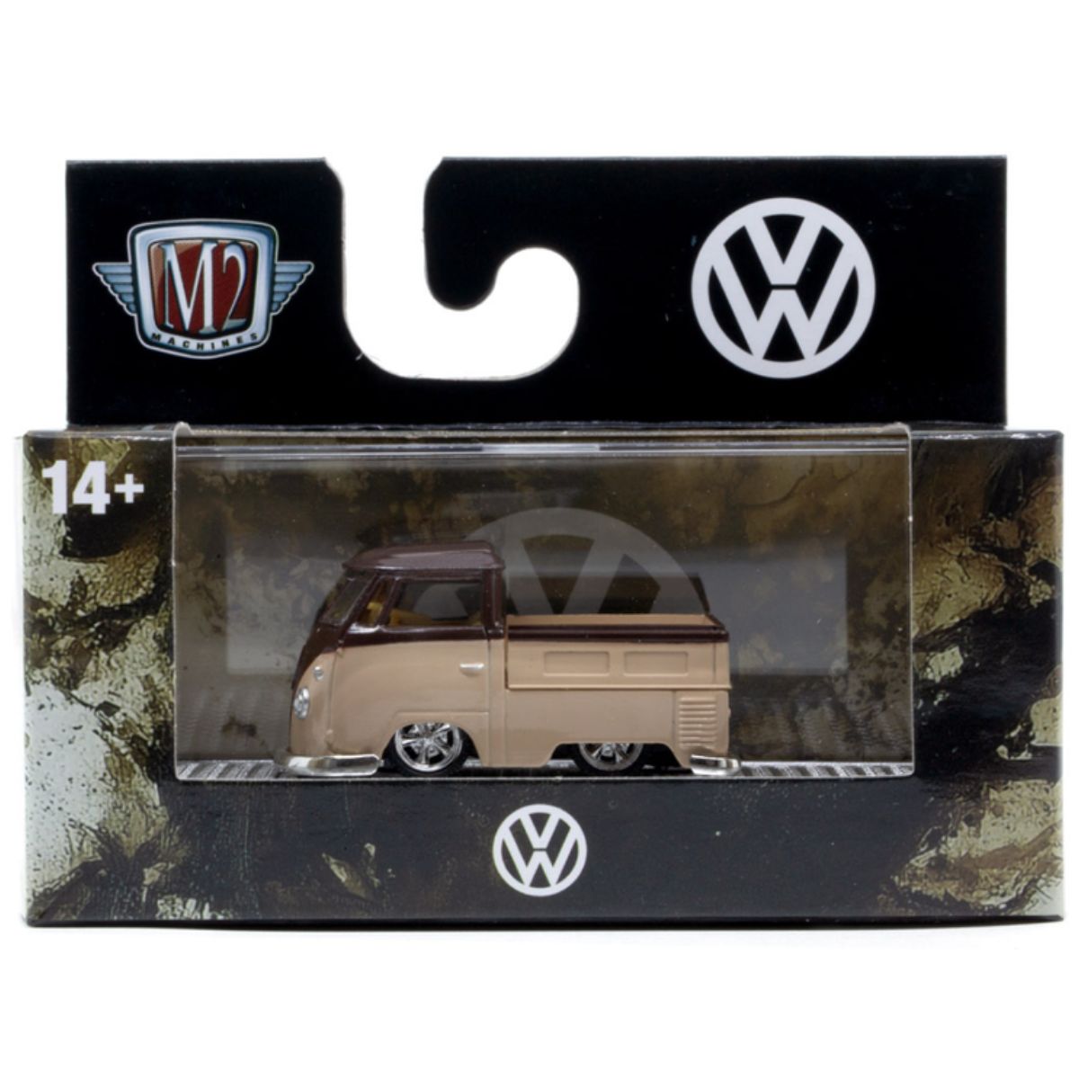 1960 Volkswagen Single Cab Pickup Truck Tan Brown M2 Machines