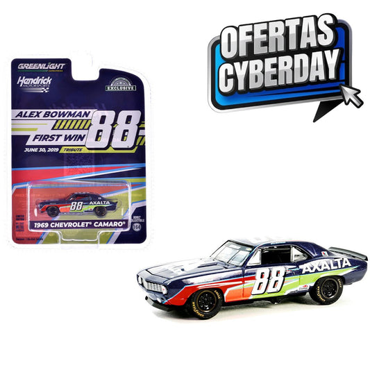 1969 Chevrolet Camaro #88 Alex Bowman Hendrick Motorsports Greenlight (Cyberday)
