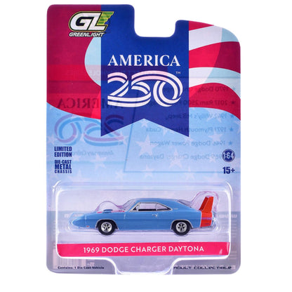 1969 Dodge Charger Daytona America 250 Edition Greenlight