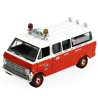 1969 Ford Econoline Ambulance Los Angeles Fire Department Greenlight