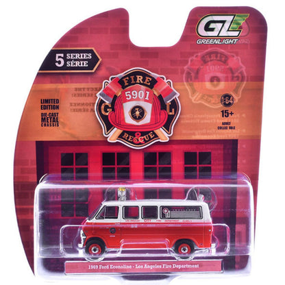 1969 Ford Econoline Ambulance Los Angeles Fire Department Greenlight