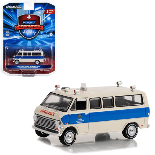 1969 Ford Econoline Ambulance Ontario Hospital Services Commission Greenlight