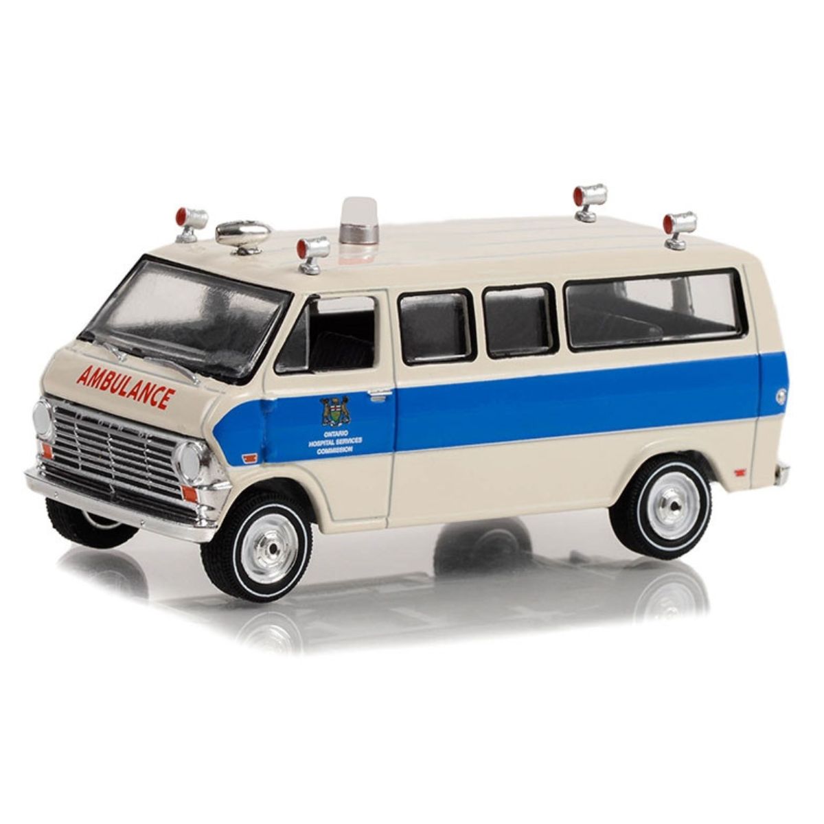 1969 Ford Econoline Ambulance Ontario Hospital Services Commission Greenlight