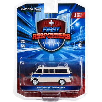 1969 Ford Econoline Ambulance Ontario Hospital Services Commission Greenlight