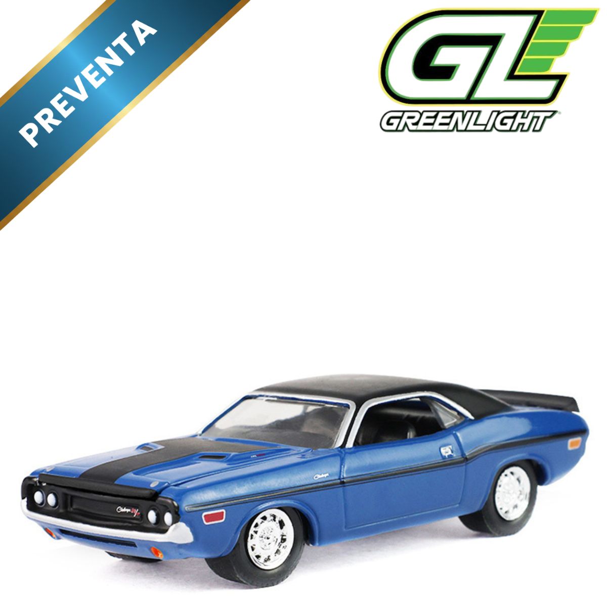 1970 Dodge Challenger America 250 Edition Greenlight