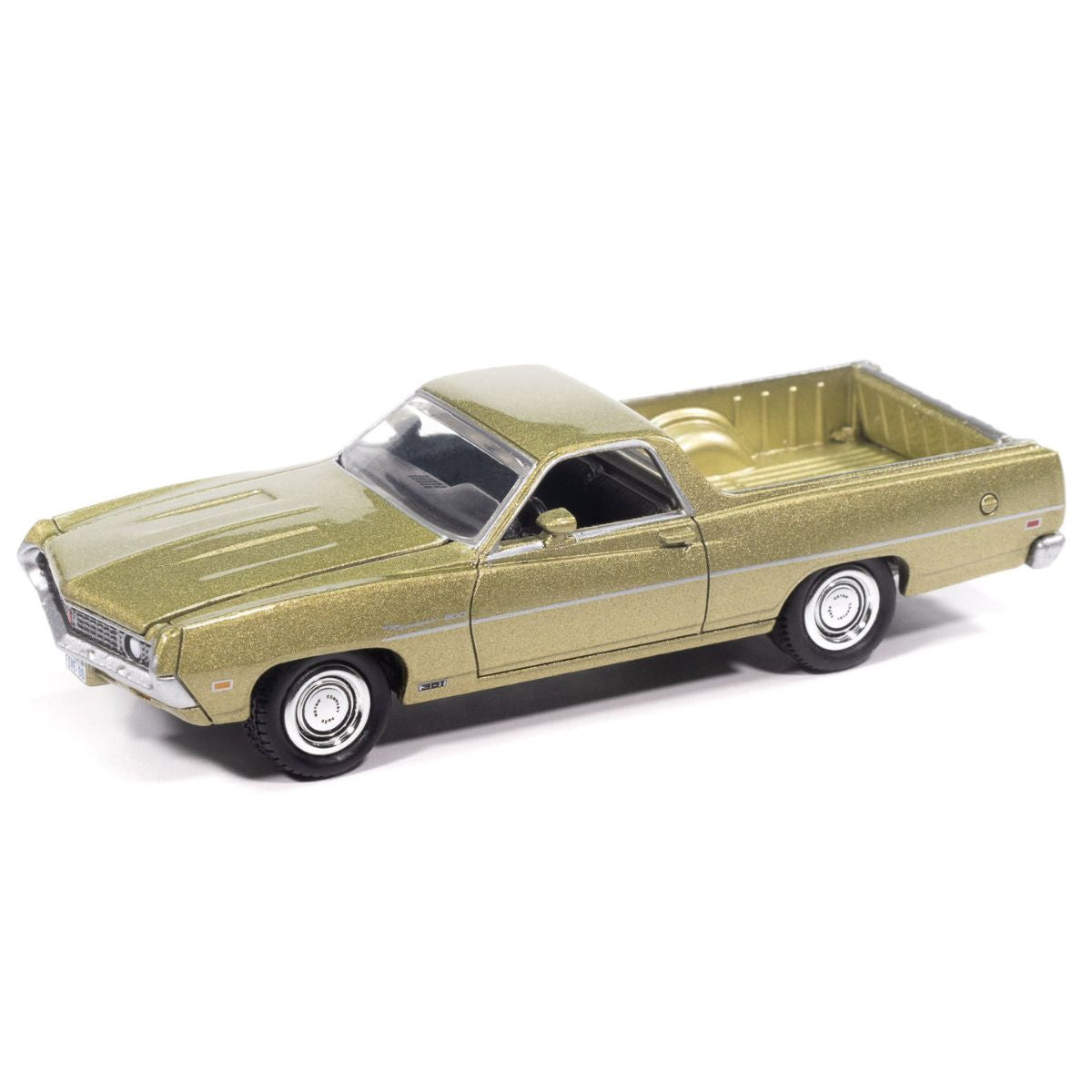 1970 Ford Ranchero 500 Medium Lime Poly Johnny Lightning
