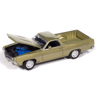1970 Ford Ranchero 500 Medium Lime Poly Johnny Lightning
