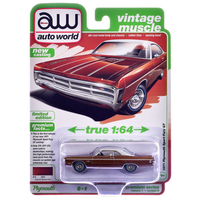 1971 Plymouth Sport Fury GT Autumn Bronze Poly Auto World