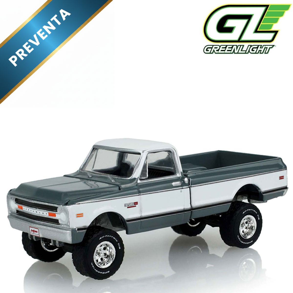 1972 Chevrolet K10 Custom Pickup Greenlight