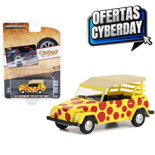 1974 Volkswagen Type 181 Yellow The Thing Greenlight (Cyberday)