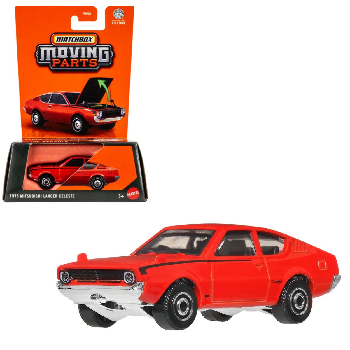 1975 Mitsubishi Lancer Celeste Moving Parts Matchbox