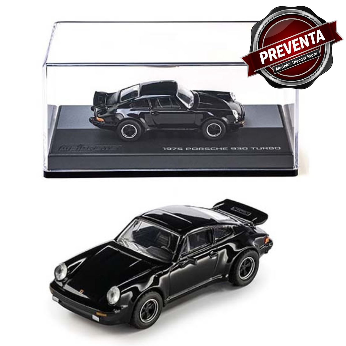 1975 Porsche 930 Turbo Black Majorette (Pre-order)