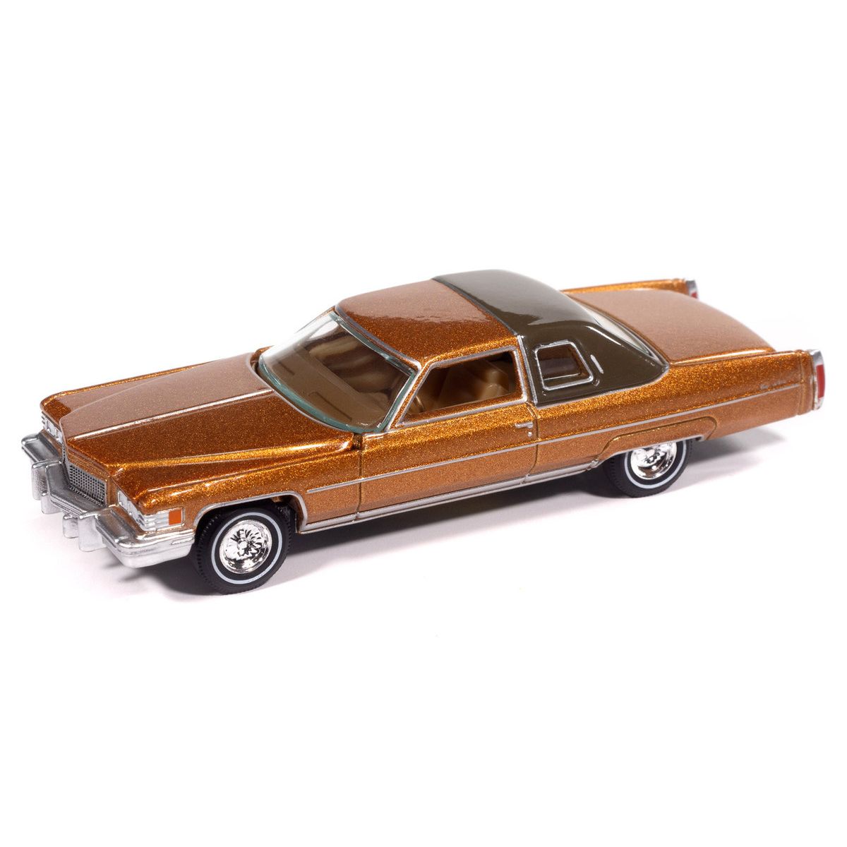 1976 Cadillac Coupe DeVille Amberlite Firemist Metallic Auto World