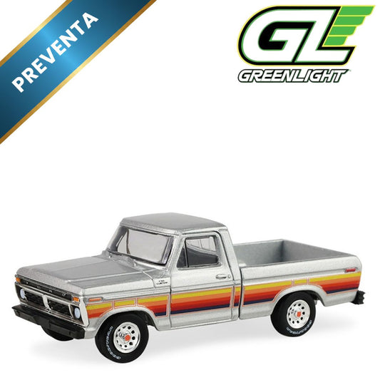 1977 Ford F-150 Silver Metallic Greenlight (Preventa)