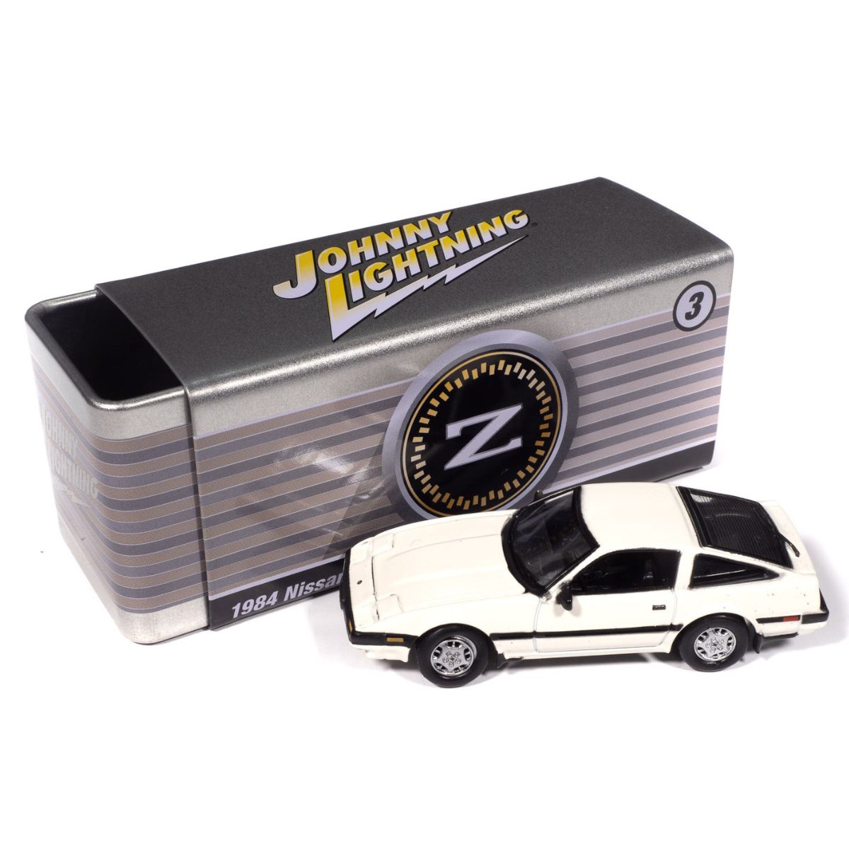 1984 Nissan 300zx Mint White Johnny Lightning