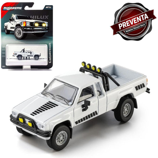 1985 Toyota Hilux SR5 4×4 White Majorette (Preventa)