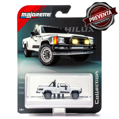 1985 Toyota Hilux SR5 4x4 White Majorette (Pre-order)