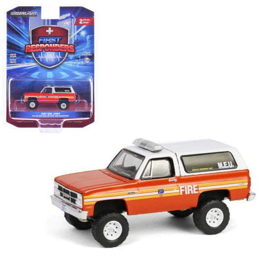 1987 GMC Jimmy FDNY Greenlight