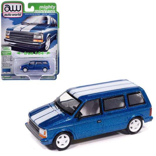 1989 Plymouth Voyager Turbo Daytona Blue Auto World