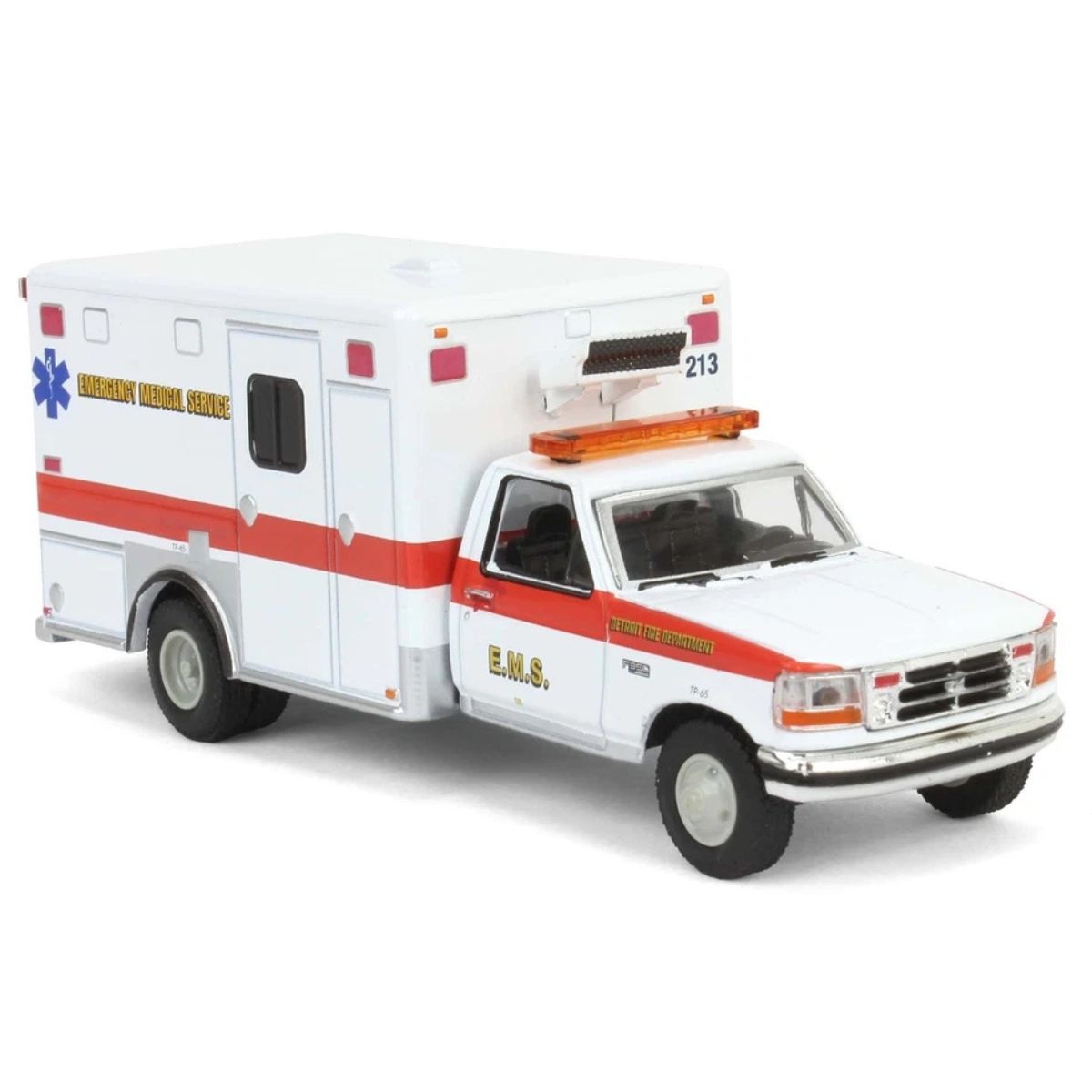 1995 Ford F-350 Ambulance EMS Detroit Greenlight