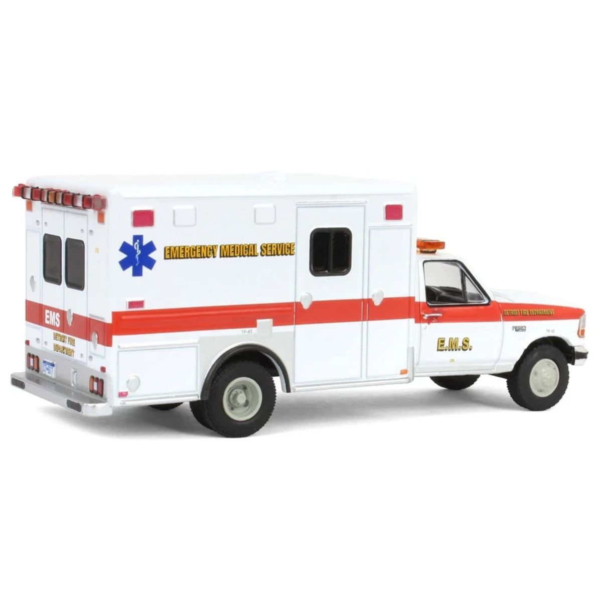 1995 Ford F-350 Ambulance EMS Detroit Greenlight