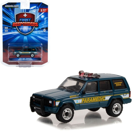 1998 Jeep Cherokee Greenport Rescue Squad Paramedic Greenlight