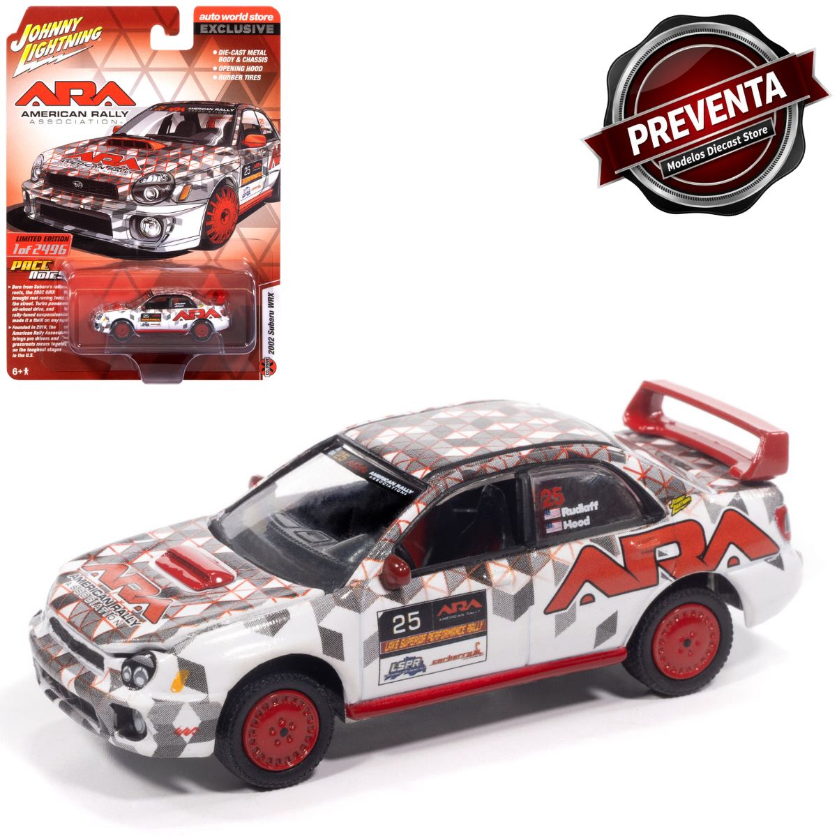 2002 Subaru Impreza WRX Exclusive Johnny Lightning (Pre-order)