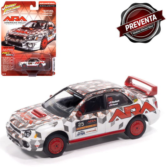 2002 Subaru Impreza WRX Exclusive Johnny Lightning (Preventa)