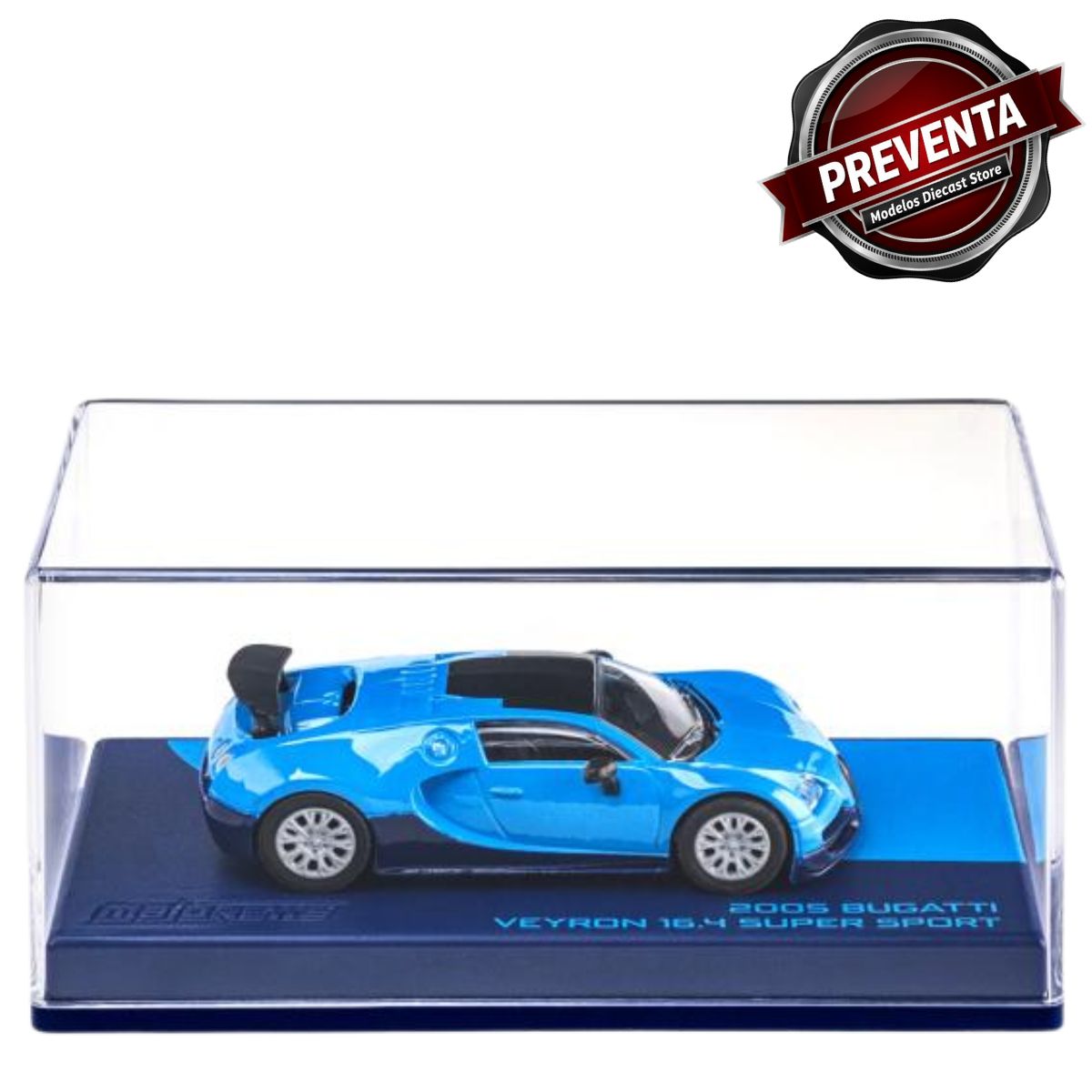 2005 Bugatti Veyron 16.4 Super Sport Blue Majorette (Preventa)