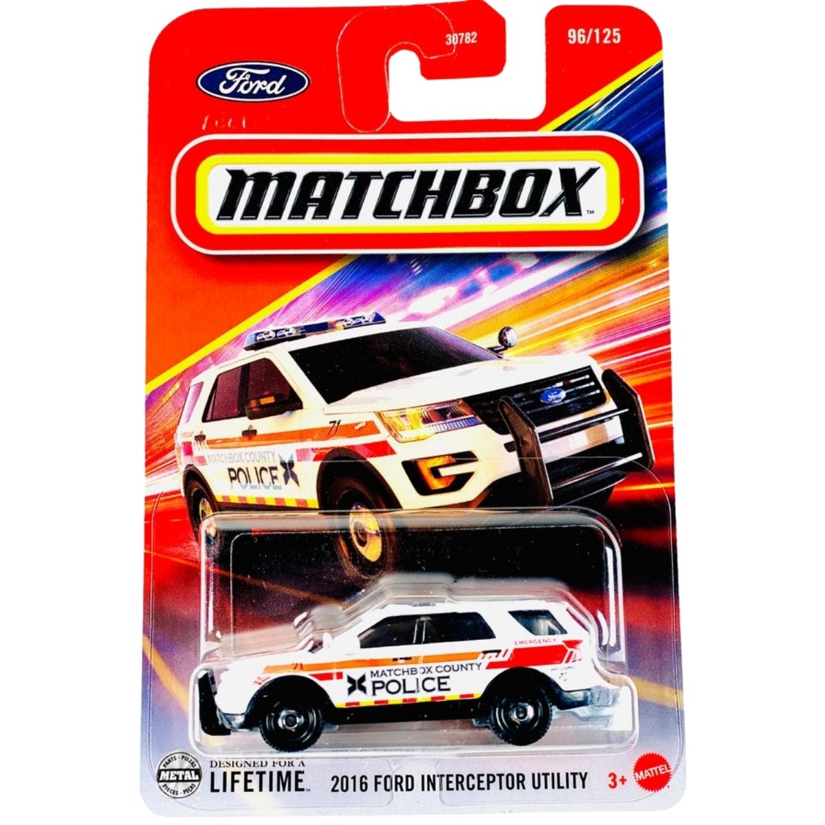 2016 Ford Interceptor Utility 96/125 Matchbox