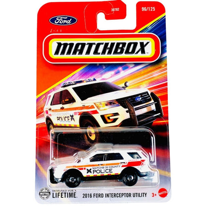 2016 Ford Interceptor Utility 96/125 Matchbox