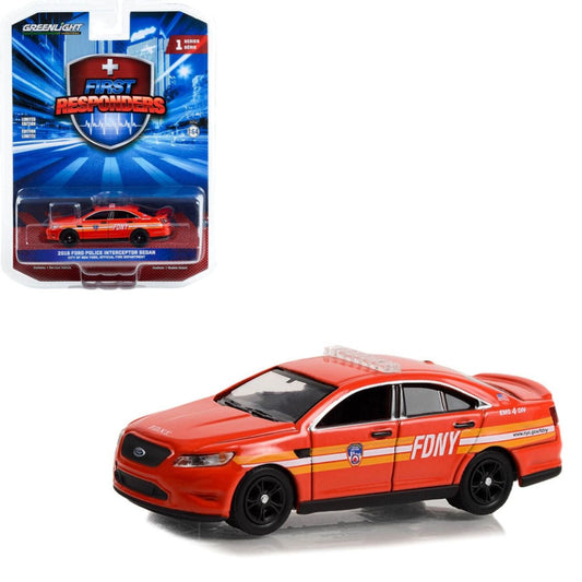 2016 Ford Police Interceptor Sedan FDNY EMS Division 4 Greenlight